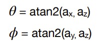 Accelerometer Equations