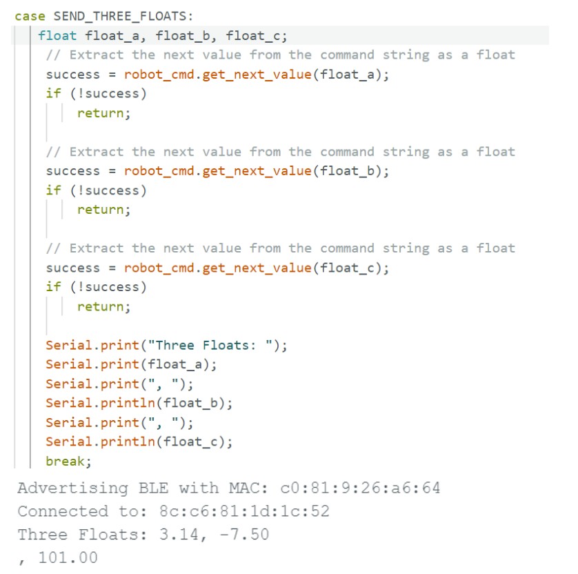 3 Floats Arduino