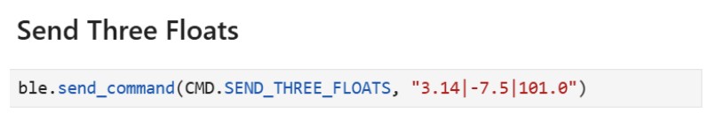 3 Floats Python