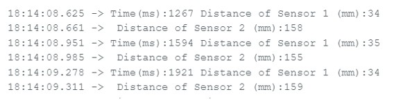 Parallel ToF Sensors Working