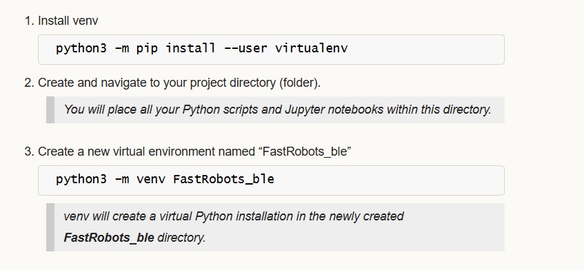 Python Virtual Environment Setup